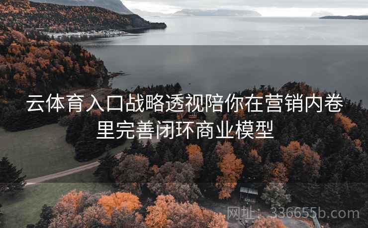 云体育入口战略透视陪你在营销内卷里完善闭环商业模型 云体育入口战略透视陪你在营销内卷里完善闭环商业模型